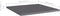 vidaXL - Wandschappen - 8 - st - 40x40x1,5 - cm - bewerkt - hout - hoogglans - grijs