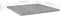 vidaXL - Wandschappen - 8 - st - 40x40x1,5 - cm - bewerkt - hout - betongrijs