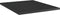 vidaXL - Wandschappen - 8 - st - 40x50x1,5 - cm - bewerkt - hout - hoogglans - zwart