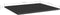 vidaXL - Wandschappen - 8 - st - 60x50x1,5 - cm - bewerkt - hout - hoogglans - zwart