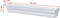 vidaXL - Wandschappen - Aaliyah - 2 - st - wit