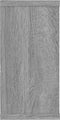 vidaXL - Wandschappen - kubus - 2 - st - 100x15x30 - cm - bewerkt - hout - grijs - sonoma