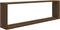 vidaXL - Wandschappen - kubus - 2 - st - 100x15x30 - cm - bewerkt - hout - bruineiken
