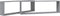 vidaXL - Wandschappen - kubus - 2 - st - 100x15x30 - cm - bewerkt - hout - grijs - sonoma