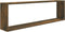 vidaXL - Wandschappen - kubus - 2 - st - 100x15x30 - cm - bewerkt - hout - gerookt - eiken