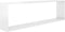 vidaXL - Wandschappen - kubus - 2 - st - 100x15x30 - cm - spaanplaat - hoogglans - wit