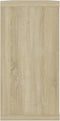 vidaXL - Wandschappen - kubus - 2 - st - 100x15x30 - cm - spaanplaat - sonoma - eiken