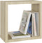 vidaXL - Wandschappen - kubus - 2 - st - 30x15x30 - cm - sonoma - eikenkleurig