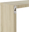 vidaXL - Wandschappen - kubus - 2 - st - 30x15x30 - cm - sonoma - eikenkleurig