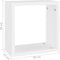 vidaXL - Wandschappen - kubus - 2 - st - 30x15x30 - cm - wit