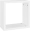 vidaXL - Wandschappen - kubus - 2 - st - 30x15x30 - cm - wit
