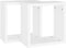 vidaXL - Wandschappen - kubus - 2 - st - 30x15x30 - cm - wit