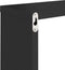 vidaXL - Wandschappen - kubus - 2 - st - 30x15x30 - cm - zwart