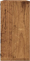 vidaXL - Wandschappen - kubus - 2 - st - 30x15x30cm - bewerkt - hout - oud - houtkleurig