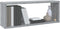 vidaXL - Wandschappen - kubus - 2 - st - 60x15x23 - cm - bewerkt - hout - grijs - sonoma