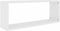 vidaXL - Wandschappen - kubus - 2 - st - 60x15x23 - cm - spaanplaat - wit