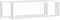 vidaXL - Wandschappen - kubus - 2 - st - 80x15x26,5 - cm - bewerkt - hout - wit