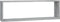 vidaXL - Wandschappen - kubus - 2 - st - 80x15x26,5 - cm - bewerkt - hout - grijs - sonoma