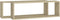 vidaXL - Wandschappen - kubus - 2 - st - 80x15x26,5 - cm - bewerkt - hout - sonoma - eiken