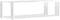 vidaXL - Wandschappen - kubus - 2 - st - 80x15x26,5 - cm - spaanplaat - hoogglans - wit