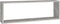 vidaXL - Wandschappen - kubus - 2 - st - 80x15x26,5 - cm - spaanplaat - betongrijs