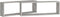 vidaXL - Wandschappen - kubus - 2 - st - 80x15x26,5 - cm - spaanplaat - betongrijs