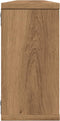 vidaXL - Wandschappen - kubus - 2st - 100x15x30cm - bewerkt - hout - artisanaaleiken