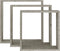 vidaXL - Wandschappen - kubus - 3 - st - betongrijs