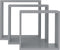 vidaXL - Wandschappen - kubus - 3 - st - MDF - grijs