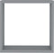 vidaXL - Wandschappen - kubus - 3 - st - MDF - grijs