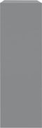 vidaXL - Wandschappen - kubus - 3 - st - MDF - grijs