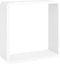 vidaXL - Wandschappen - kubus - 3 - st - MDF - wit