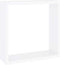 vidaXL - Wandschappen - kubus - 3 - st - MDF - wit