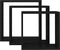 vidaXL - Wandschappen - kubus - 3 - st - MDF - zwart