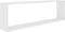 vidaXL - Wandschappen - kubus - 4 - st - 100x15x30 - cm - bewerkt - hout - wit