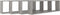 vidaXL - Wandschappen - kubus - 4 - st - 100x15x30 - cm - spaanplaat - betongrijs