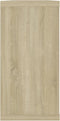 vidaXL - Wandschappen - kubus - 4 - st - 100x15x30 - cm - spaanplaat - sonoma - eiken