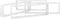 vidaXL - Wandschappen - kubus - 4 - st - 100x15x30 - cm - spaanplaat - hoogglans - wit