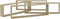 vidaXL - Wandschappen - kubus - 4 - st - 100x15x30 - cm - spaanplaat - sonoma - eiken