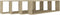vidaXL - Wandschappen - kubus - 4 - st - 100x15x30 - cm - spaanplaat - sonoma - eiken