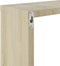 vidaXL - Wandschappen - kubus - 4 - st - 30x15x30 - cm - sonoma - eikenkleurig