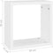 vidaXL - Wandschappen - kubus - 4 - st - 30x15x30 - cm - wit