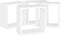 vidaXL - Wandschappen - kubus - 4 - st - 30x15x30 - cm - wit