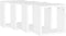 vidaXL - Wandschappen - kubus - 4 - st - 30x15x30 - cm - wit