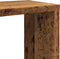 vidaXL - Wandschappen - kubus - 4 - st - 30x15x30cm - bewerkt - hout - oud - houtkleurig