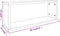 vidaXL - Wandschappen - kubus - 4 - st - 60x15x23 - cm - bewerkt - hout - grijs - sonoma