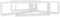 vidaXL - Wandschappen - kubus - 4 - st - 60x15x23 - cm - spaanplaat - wit