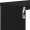 vidaXL - Wandschappen - kubus - 4 - st - 80x15x26,5 - cm - bewerkt - hout - zwart