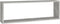 vidaXL - Wandschappen - kubus - 4 - st - 80x15x26,5 - cm - spaanplaat - betongrijs