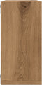 vidaXL - Wandschappen - kubus - 4st - 30x15x30cm - bewerkt - hout - artisanaal - eiken